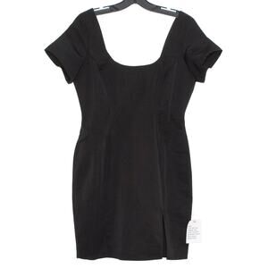 NWT ASOS Dress Little Black Minimalist Classic Cocktail Timeless Effortless 8